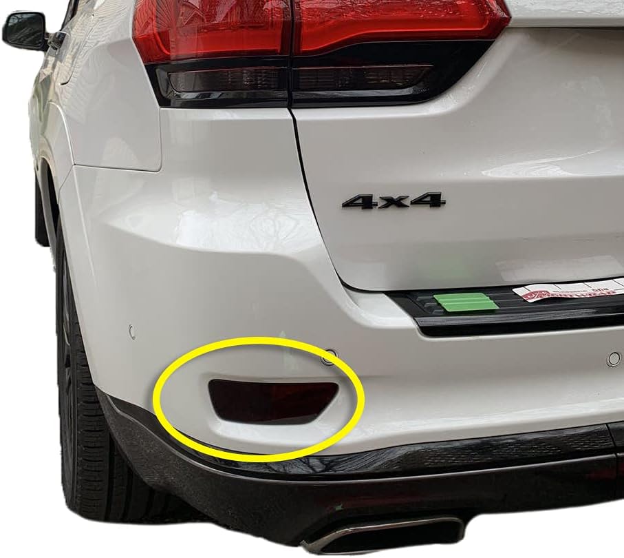 Luxe Auto Concepts Rear Reflector Tint Kit for 2011-18 Jeep Grand Cherokee - Dark Smoke Gloss | Exact Cut Vinyl Overlays | Tinted Dry Application LightWrap Film with Air Release Technology