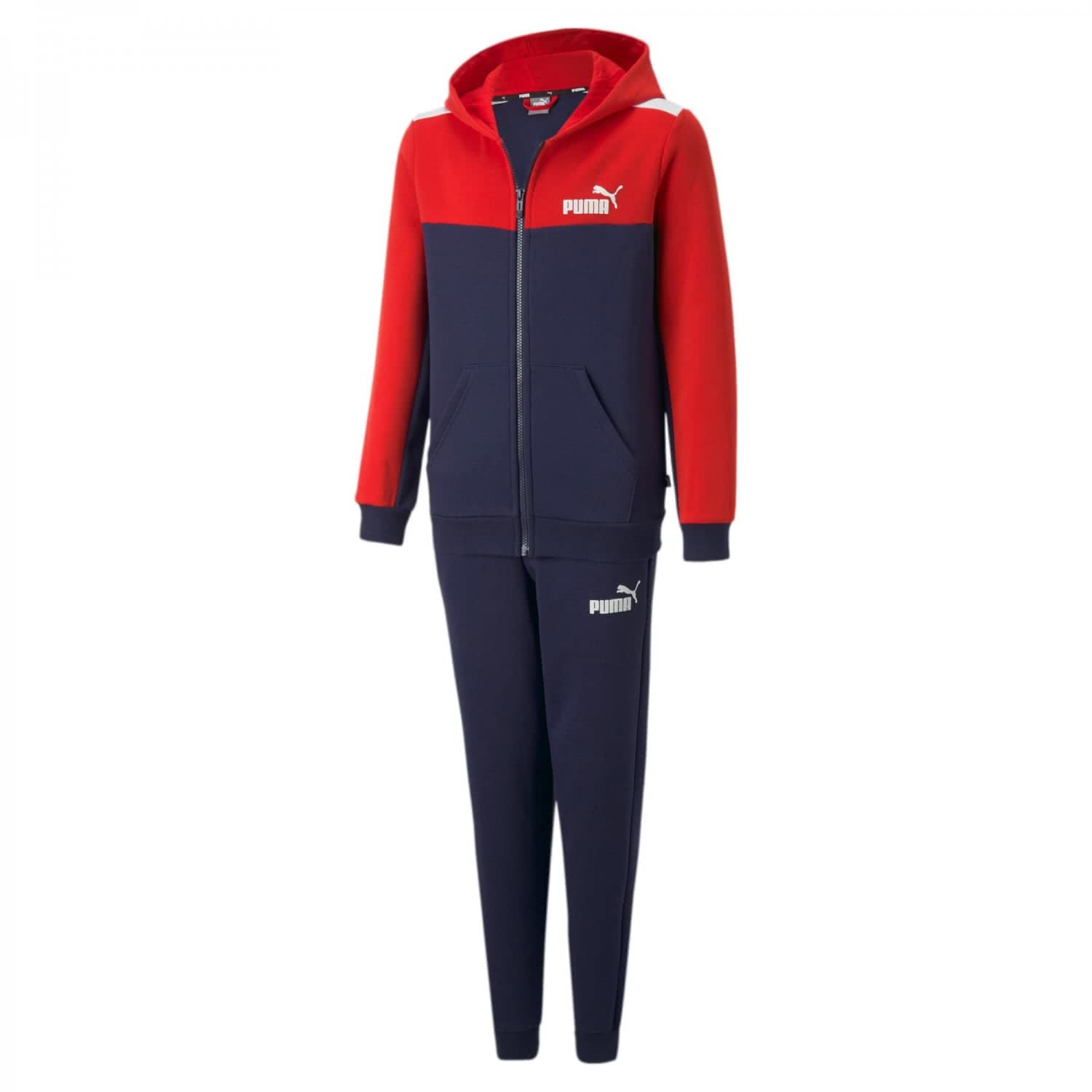 PUMA ESS+ Block kombinezon z kapturem FL B