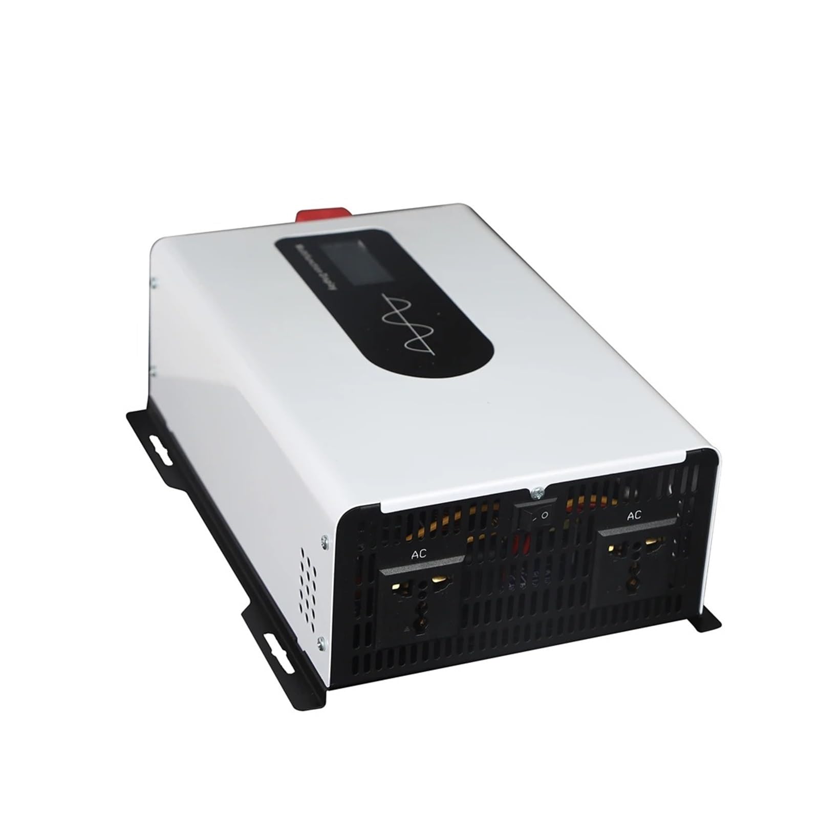 Convertidor Potencia 220 V 6000 W 12 V 24 V 48 V 60 V 72 V Inversor Solar para Coche Fuera Red Inversor Onda Sinusoidal Pura Montaje En Pared Convertidor(48V,220V-230V(50Hz),B 6000W)