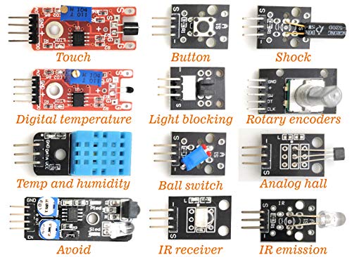 38 in 1 Sensor Module kit for Arduino Rapsberry Pi Project - Image 7