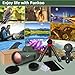 Pankoo 40X60 Monocular Telescope with Smartphone Holder & Upgraded Tripod, 2024 BAK4 Prism FMC Monoculars for Adults, HD Monocular Scope for Bird Watching Hiking Concert Camping Travelling