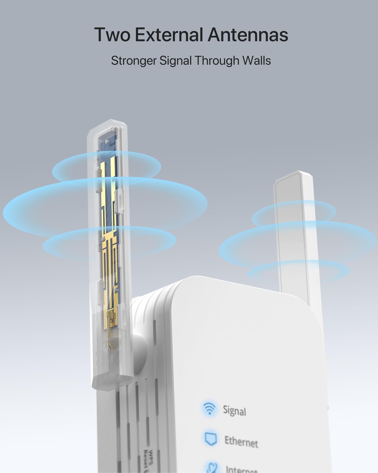 BrosTrend N300 Adaptateur WiFi Ethernet, 2.4GHz Pont WiFi Ethernet, Antenne WiFi RJ45 pour Imprimante, Caméra IP, TV, Console de Jeux, Xbox, Adaptateur RJ45 WiFi Supporte Désactiver Le Réseau Étendre