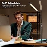 Mojimdo 120 LED lampa stojącaz pilotem, jasne lampy stojące do salonu, 3 tryby kolorów i 10 poziomów jasności, 3000 K - 6000 K, światło postojowe, lampa do czytania z funkcją dotykową do sypialni