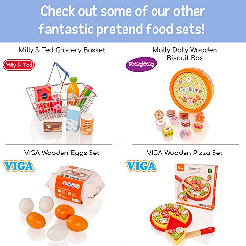 Eitech Viga Toys - Schneideset - Burger und Sandwich