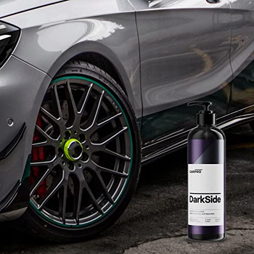 Image of CARPRO DarkSide - Tire & Rubber Sealant, Hydrophobic & Self-Cleaning, Satin Black Shine, UV Protection, Revives Dull Faded Rubber, Ready to Use - Liter (34oz)