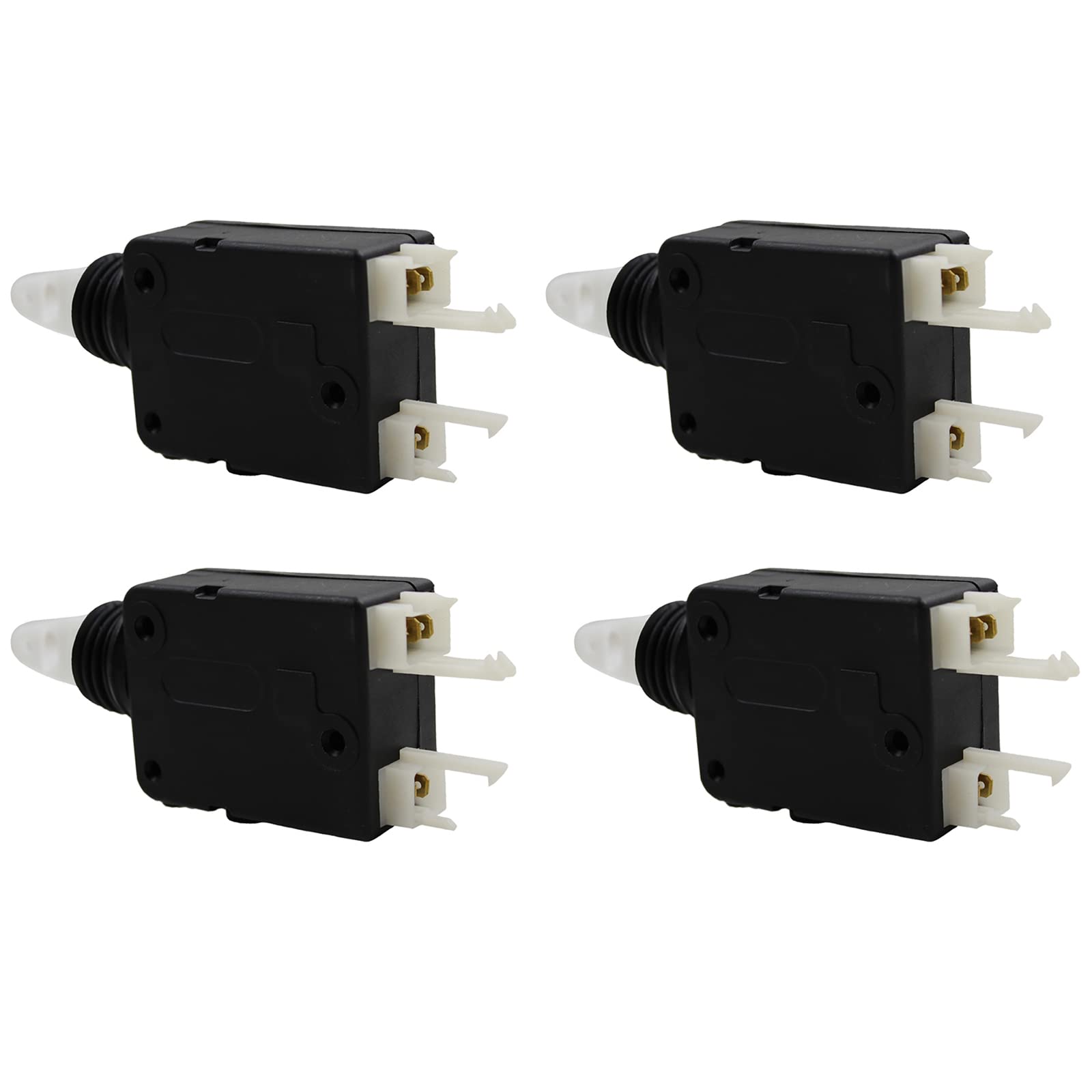 (Lot de 4) Moteurs de Centralisation Ouverture Fermeture Électrique pour Porte ou Coffre compatible pour AX BERLINGO BX SAXO ZX 106 205 309 405 605 PARTNER - 661503 661505
