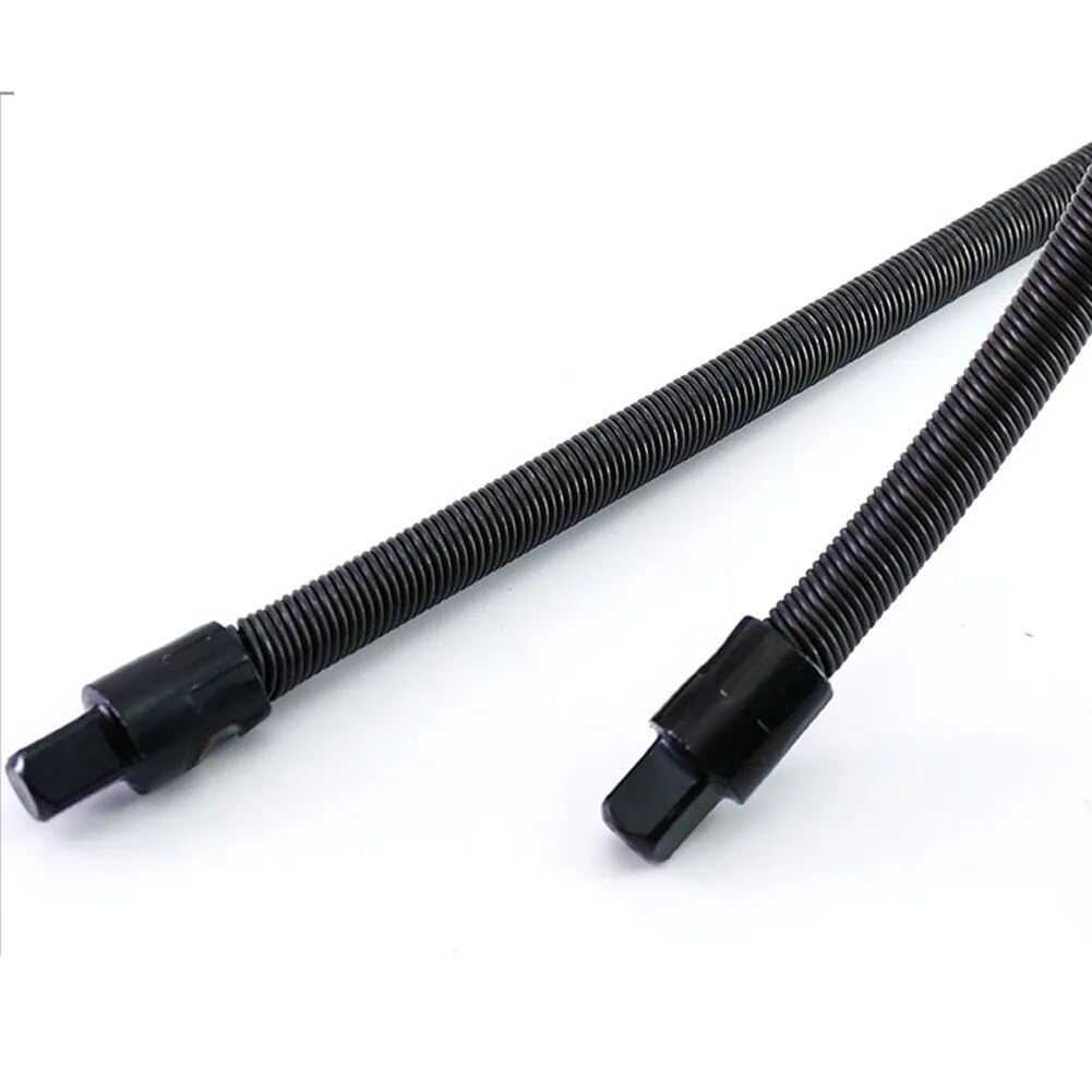 AASONS 1/2inch Square Drive Flexible Long Socket Extension Ratchet, Flexible Extension Bar Rod, Bendable Elastic Joint Head Post Connecting Link, Shaft Drive Adapter Bit Holder 350mm Impact Wrench 2