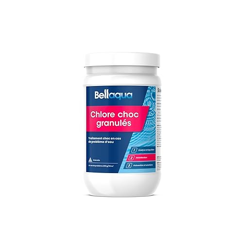 Bellaqua Chlore Choc Piscine et Spa 1 kg - Granulés