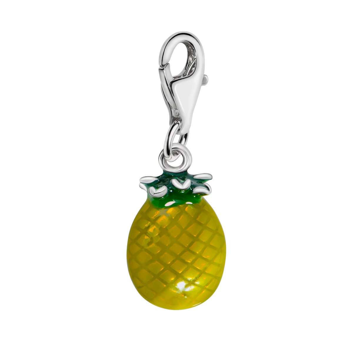 Quiges Charm Pendentif en Argent 925 Fruits et Baies avec Fermoir