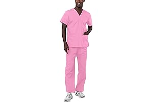 Adar Medical Scrubs for Women: Unisex, Drawstring Scrubs Set