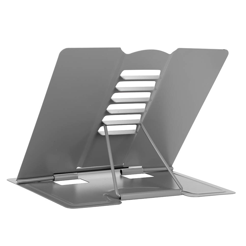 Support De Lecture En Métal Porte Livre Avec Bras De Soutien Réglable 6 Positions Porte-Copie Pupitre De Lecture Pour Tablette Musique Livre De Recette Cuisine Bureau Etagère à Livres