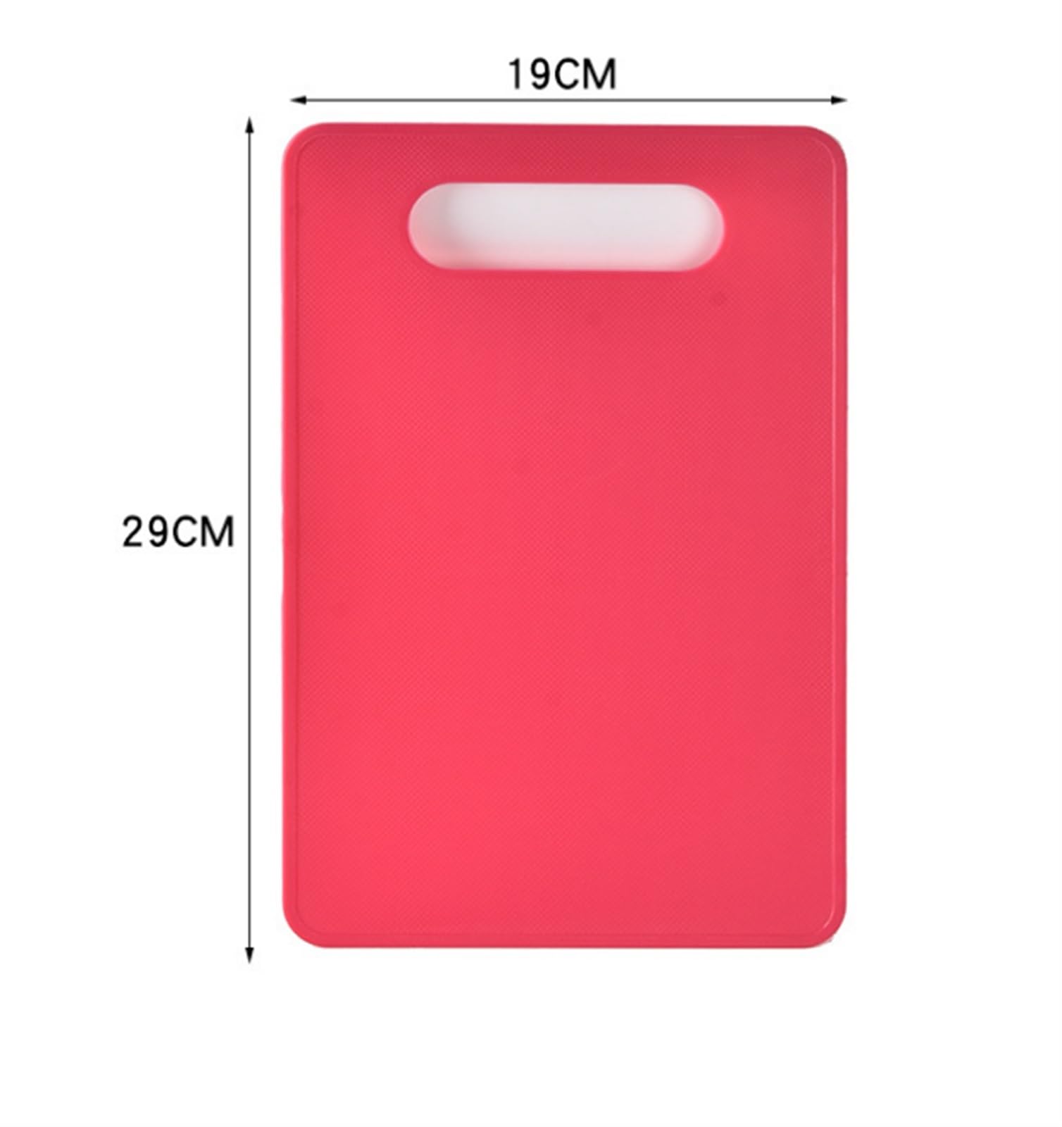 Küche Schneidebretter Kunststoff-Schneidebrett Mit Griffen, Lebensmittelechtes PP-Material, BPA-frei, Spülmaschinenfest Schneidebrett (Color : D, Size : 1pc)