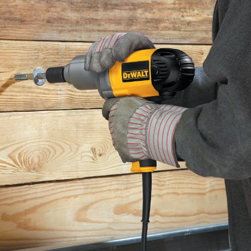 DEWALT Corded Impact Wrench with Detent Pin Anvil, 1/2-Inch, 7.5-Amp (DW292)