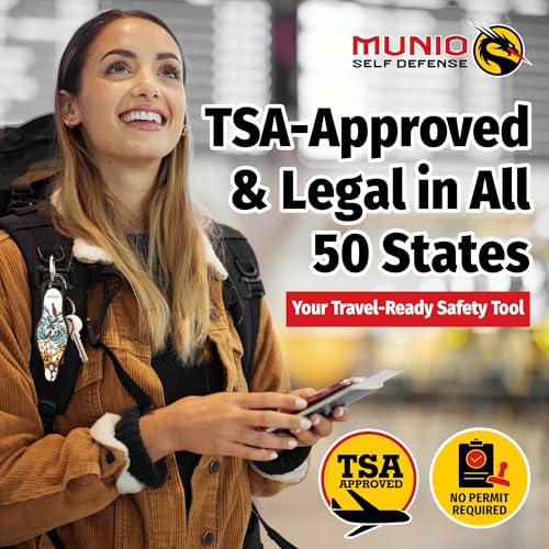 MUNIO Self Defense Keychain