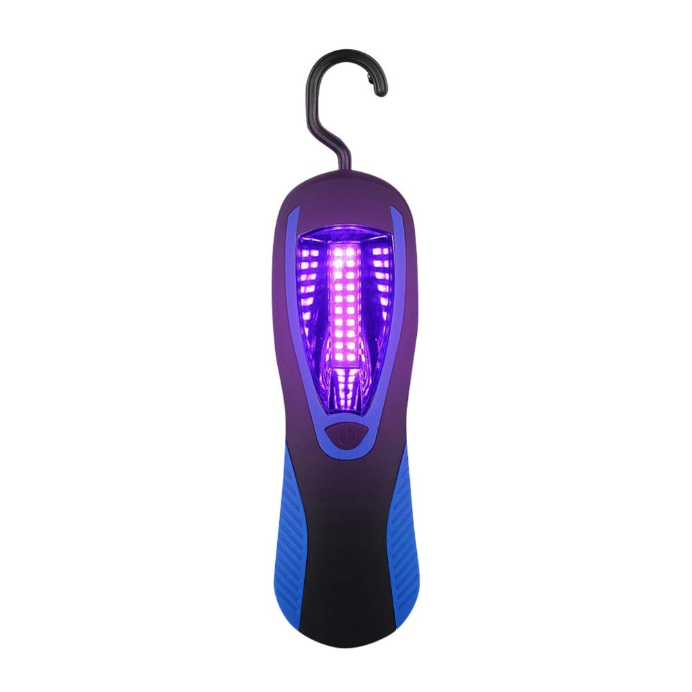 Esterilizar de mano LED de luz UV-C, USB recargable de la lámpara UV Inicio Luz Ultravioleta Filtro portátil para viajes de Hogares mascotas Aire