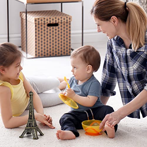 Estatua Decorativa Torre Eiffel 15cm en Bronce miniatura 5