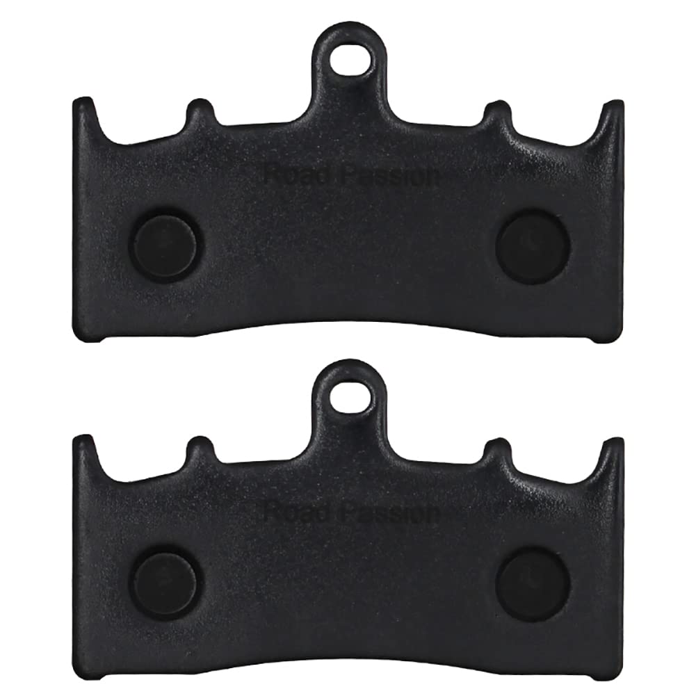 Road Passion Pastiglie Freno Anteriori Per Suzuki E Kawasaki - Kit Di 2 In Materiale Bi-Metallico