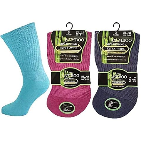 COMFYLOT Ladies Bamboo Diabetic Socks Pack of 3 Cover