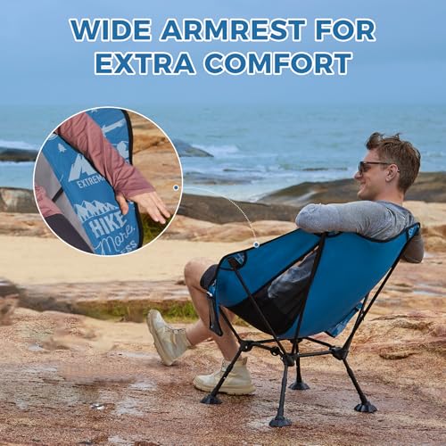 ATEPA Compact Camping Chair Ultra Lightweight Backpacking Chairs for Hiking - image 2