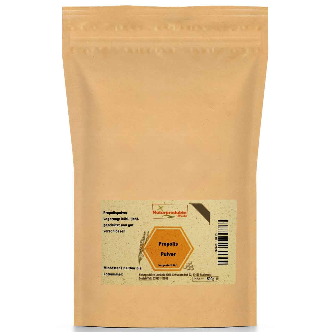 Propolispulver (500g) Propolis Extrakt Pulver