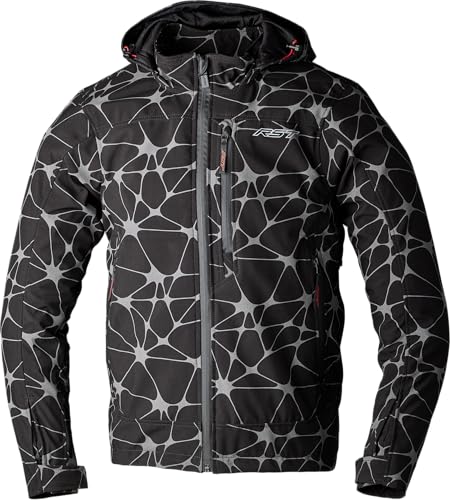 Blouson textile de moto RST Havoc veste motard XL noir gris