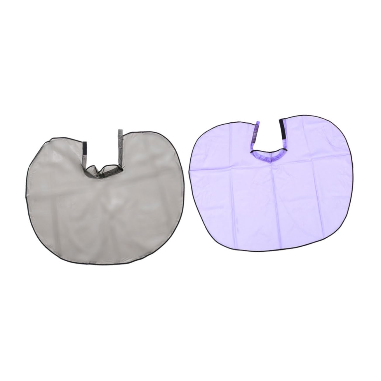 Baluue 2pcs Hair Dye Cape for Hairdressing Makeup Professional Barber Hot Oil Capes Lightweight for Hair Coloring Shampoo