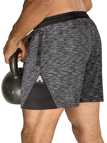 Short de course avec poche zippée Anthem Athletics Isoflex noir