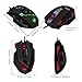 12 Programmable Buttons C12 Gaming Mouse, AFUNTA Laser Double-Speed Adjustment 8000DPI Mice Support 4 Level Switch