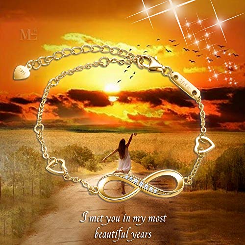 MicLee Bracciale da donna in argento sterling 925