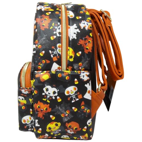 Funko Paka Paka - Boo Hollow Twin Zipped Compartment Simulated Leather Backpack Rucksack4