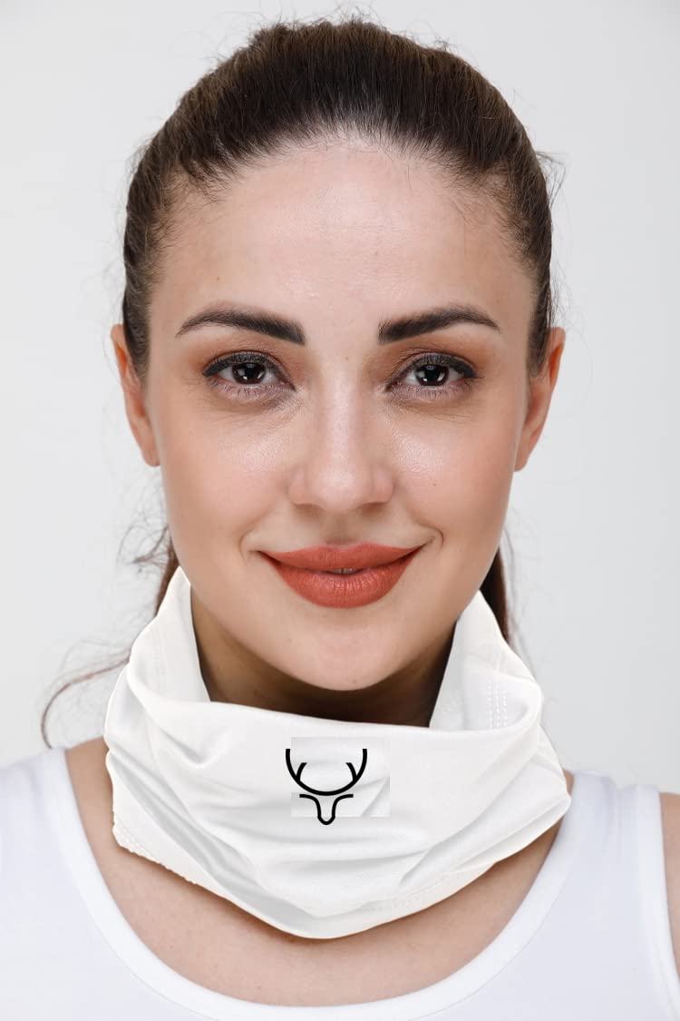PANTAR White 2 Pc Set Large Mask 1