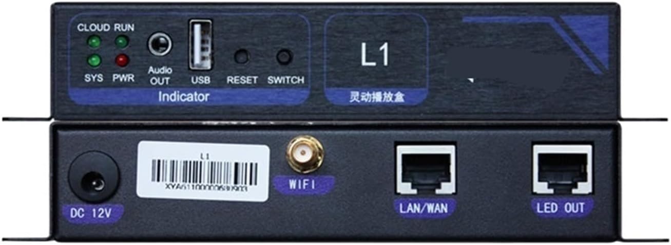 L1 L2 Player LED Video Control System Box WiFi USB with RV908M32 RV901D(L1)