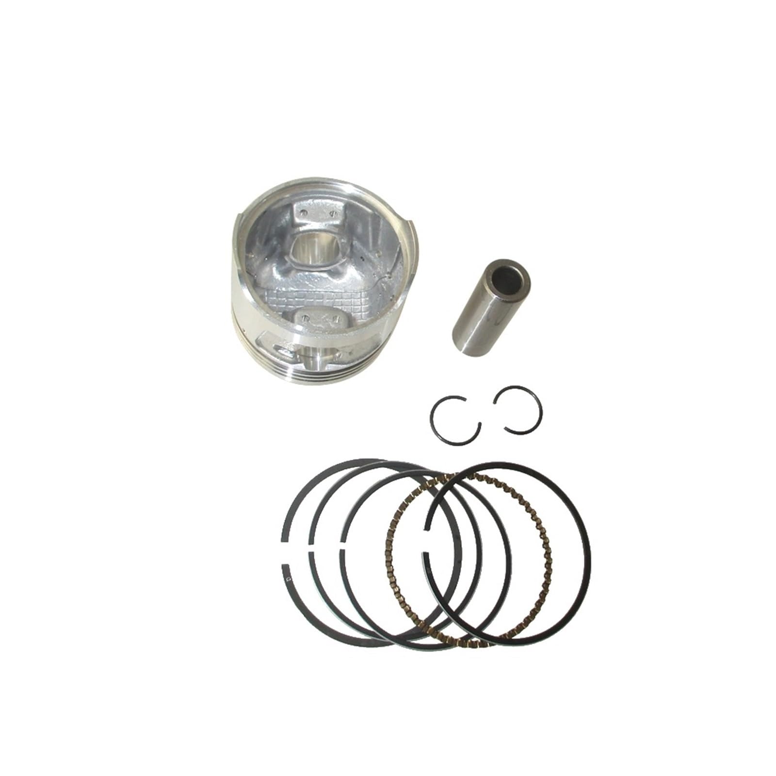 Compatibile con 70cc 90cc Pit Dirt Bike ATV Quad Set di Fasce Elastiche pistone da 47mm