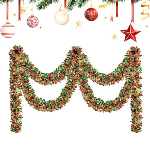 Weihnachts-Lametta, funkelnder 2 m Langer Deko- |...