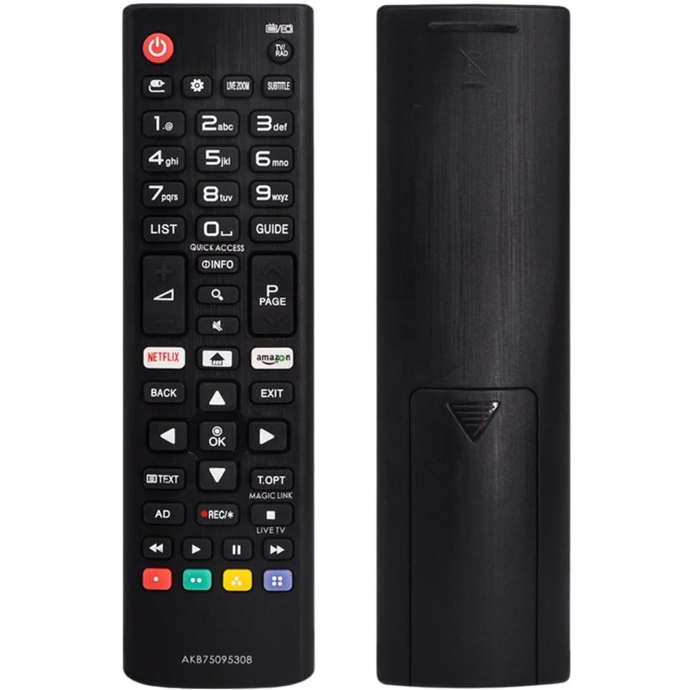 Mando Universal TV LG AKB75095308 - Reemplazo Mando LG Smart TV con identicas Funciones