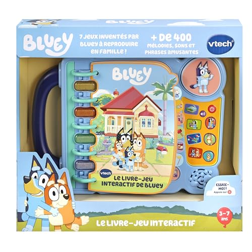 Jouets Educatifs Licence Bluey Mon Livre Jeu Interactif - vue 4