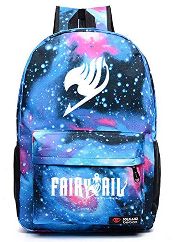 Siawasey Anime Fairy Tail Cosplay Luminous: Mochila para ordenador portátil 5
