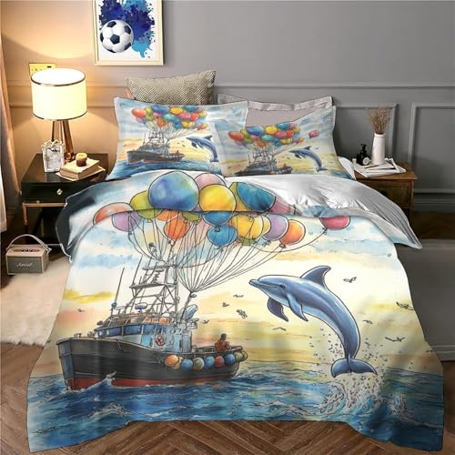 Parure de lit cascade 3D en microfibre premium ultra douce