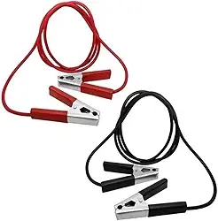 Cabo Para Recarregar Bateria Chupeta Carro 2,5 Metros 200A (Preto e Vermelho, 2,5 Metros- 200 AP)