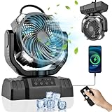 Photo Gallery timiyou ventilatore da campeggio, 10000 mah, molto silenzioso con luce, telecomando, power bank, 4 velocità, gancio, timer, ventilatore usb per esterni, campeggio, picnic, barbecue, pesca, ufficio Photo Gallery timiyou ventilatore da campeggio, 10000 mah, molto silenzioso con luce, telecomando, power bank, 4 velocità, gancio, timer, ventilatore usb per esterni, campeggio, picnic, barbecue, pesca, ufficio