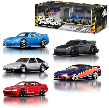 Hot Wheels Premium Fast & Furious Tokyo Drift Pack de 5 coches de...