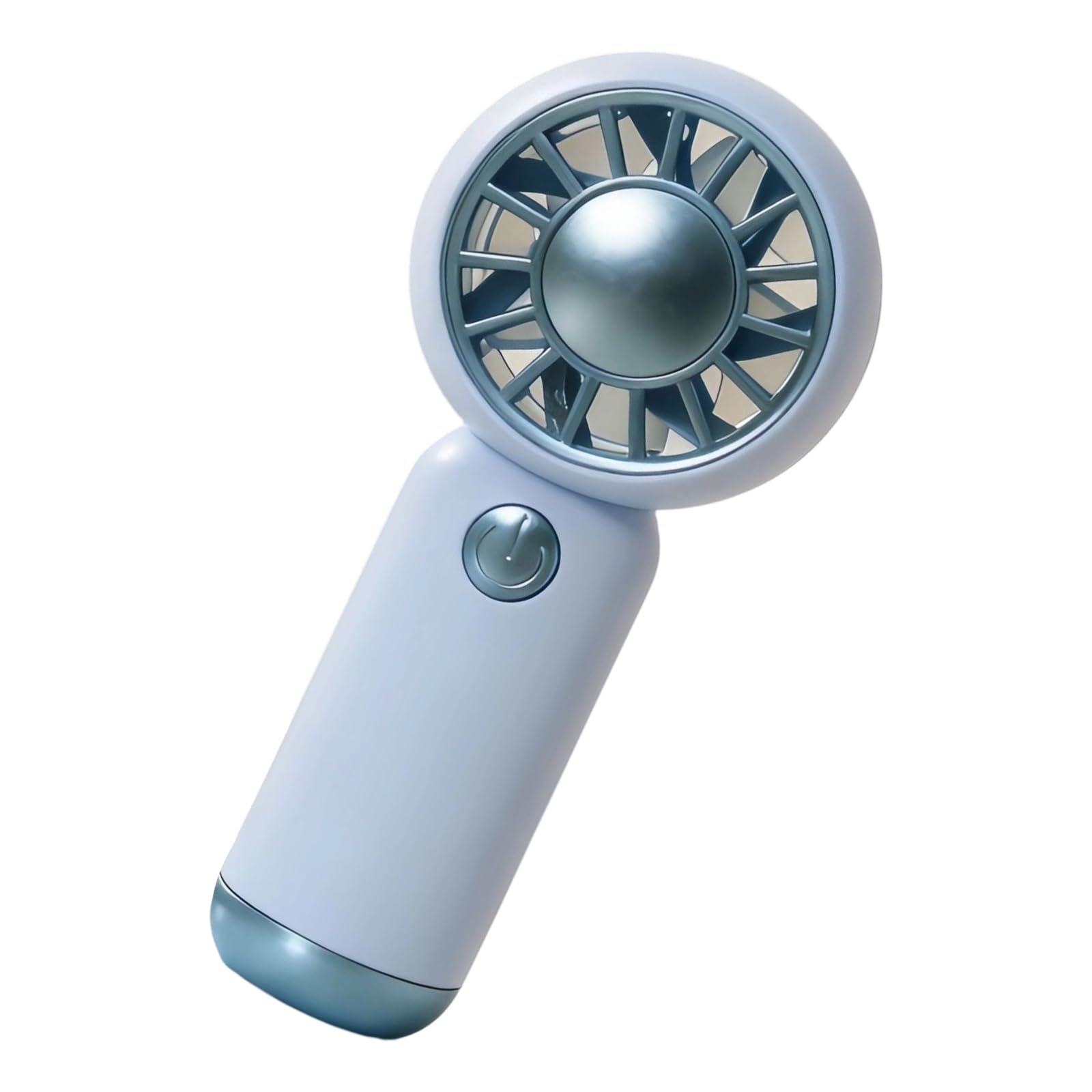 Alksubbm Handheld Fan 3 Speed Rechargeable Cordless Air Blower Powerful Cleaner Small Fan for Outdoor Battery Operated Desk