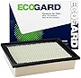 ECOGARD XA5323 Premium Engine Air Filter Fits Ford Escape 3.0L 2001-2008, Taurus 3.0L 2000-2007, Escape 2.5L 2009-2012, Escape 2.3L 2005-2008, Escape 2.0L 2001-2004 | Mercury Mariner 3.0L 2005-2008