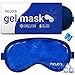 TICLO'S Gel Eye Mask - Reusable Cooling Eye Mask Cold Compress For Puffy Eyes, Migraines, Headaches, Blepharitis, Pink Eye, Dark Circles, Dry Eye, Sinus, Allergy & Pain Relief - BONUS Silk Sleep Mask