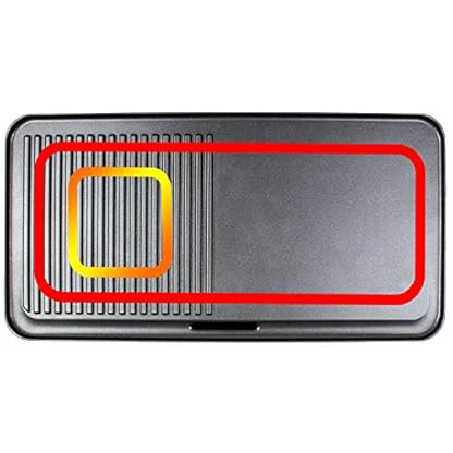 ROMMELSBACHER Tischgrill BBQ 2003 - Turbo-Grillzone, 3-Lagen-Antihaftbeschichtung, Grillfläche 50 x 25 cm, 1900 Watt – Bild 6