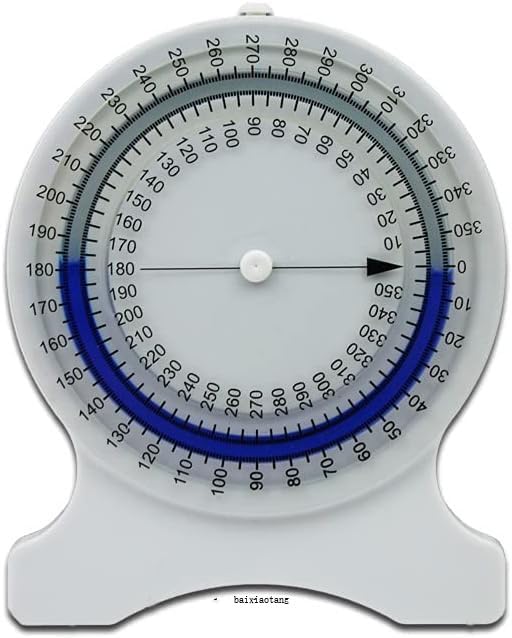 Inclinometer for Physical Therapy | No-Leak PT Inclinometer for Range of Motion (ROM) Measurements-Easy to Use Inclinometer for Students and Professionals