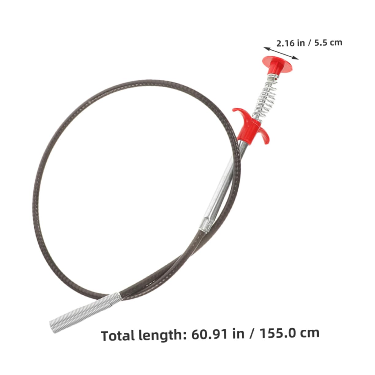 ARTIBETTER Flexible Grabber Claw up Tool 4 Claws Bendable Hose for Litter Home Sink Drain Toilet Cleaning