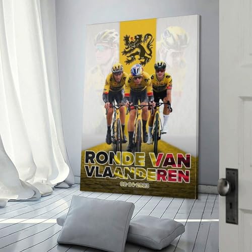 Wout Van Aert impression sur toile SECOLI 50x75 cm décoration murale salon - 3