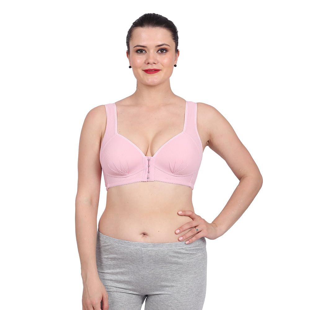 luella Front Open Wire-Free Lightly Padded Maternity Nursing Bra for Women | Feeding Bra Full Coverage | Comfortable Pregnancy Bra for Breastfeeding-picture-11