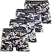 Produktbild Pesail Herren Boxershorts aus Baumwolle und Modal Unterhose Männer Retroshorts Unterwäsche Camouflage Uomo Schrift 2XL
